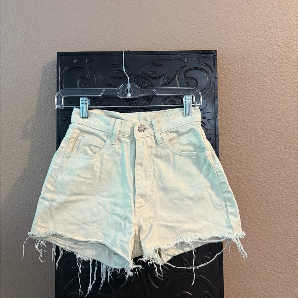 Brandy Melville High Waist Khaki Shorts